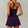 Trendy No Pocket Knitted Nylon Workout Fitness Jumpsuits Mssza