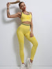 Nylon Seamless Shockproof Sports Fitness Yoga Crop Bra Mssza