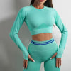 Trendy Nylon Seamless Shockproof Sports Fitness Yoga Crop Bra Mssza
