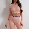 Trendy Nylon Seamless Shockproof Sports Fitness Yoga Crop Bra Mssza