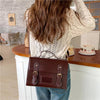 Casual PU Leather Cell Phone Pocket Versatile Crossbody Bags Mssza