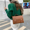 Casual PU Leather Cell Phone Pocket Versatile Crossbody Bags Mssza