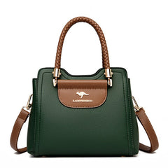 Casual PU Leather Luxury Designer Handbags Mssza