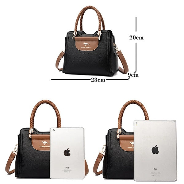 Casual PU Leather Luxury Designer Handbags Mssza