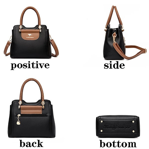 Casual PU Leather Luxury Designer Handbags Mssza