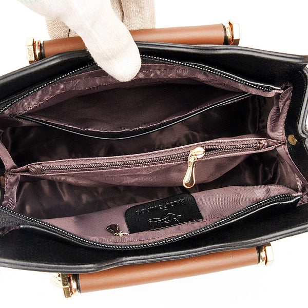 Casual PU Leather Luxury Designer Handbags Mssza