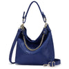 Casual PU Leather Shiny Serpentine Hobos Stylish Luxury Embossed Big Handbag Mssza