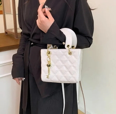 Casual PU Leather Simple Design High Quality Fashionable Versatile Crossbody Shoulder Bag Mssza