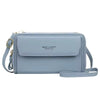Casual PU Solid Top Quality Phone Pocket Small Shoulder Bag Mssza
