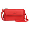 Casual PU Solid Top Quality Phone Pocket Small Shoulder Bag Mssza