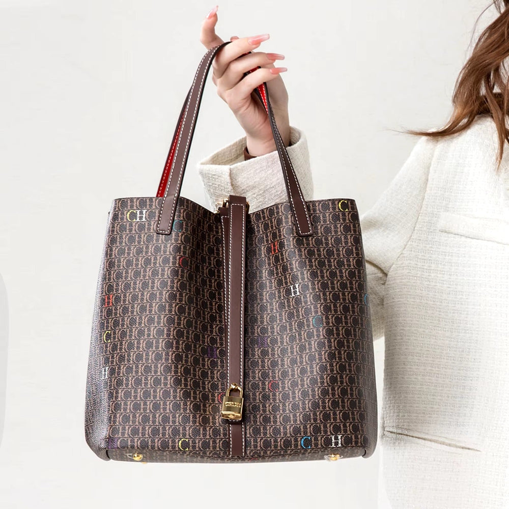 Casual PVC Large Capacity Tote Bag Mssza