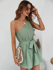 Casual Party Beach Sweet Retro Solid Color Streetwear Jumpsuit Mssza