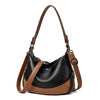 Casual Patchwork Sequined PU Leather Shoulder Crossbody Bag Mssza