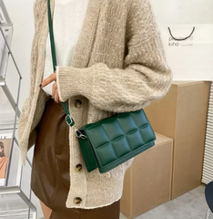 Casual Plaid Literary Single Minority Design Versatile Cross Body Shoulder Bags Mssza