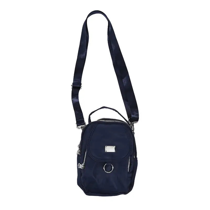 Casual Polyester Single Shoulder Strap Suitable For Both Versatile Zipper Crossbody Bag Mssza