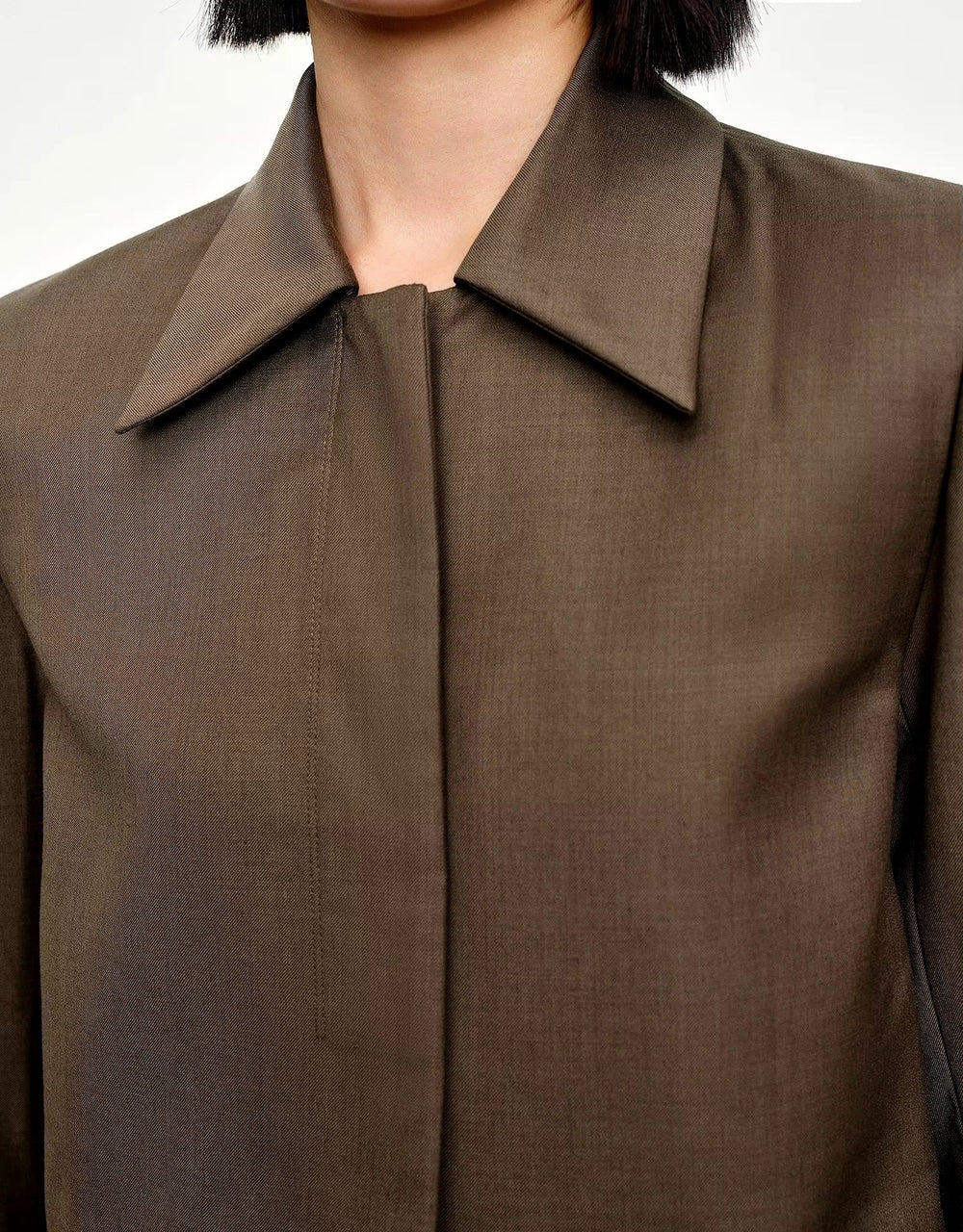 Casual Pullover Zipper Pocket Straight Pants Suit Two-piece Mssza