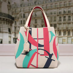 Casual Retro Design Large Capacity Bucket Handbag Mssza