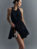 Casual Ruffles Pleated Fluffy High Empire Waist A-Line Mini Skirts Mssza