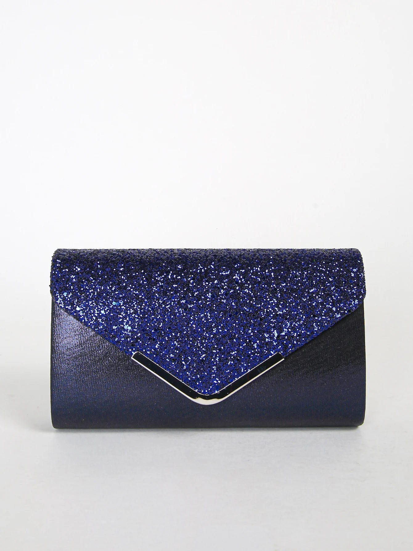 Casual Sequin Clutch Purse chain Shoulder Evening Envelope Cross Body Handbag Mssza