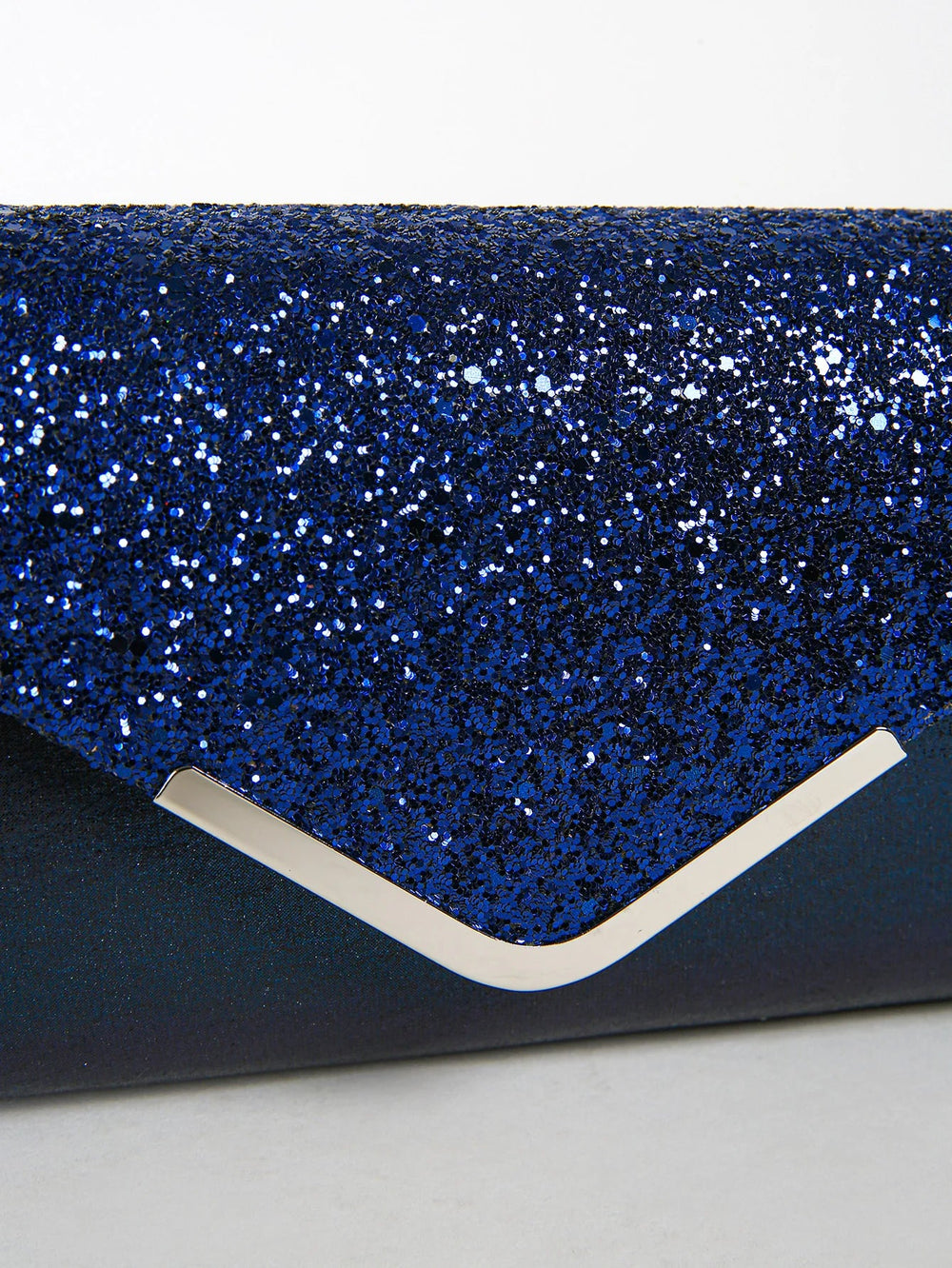 Casual Sequin Clutch Purse chain Shoulder Evening Envelope Cross Body Handbag Mssza