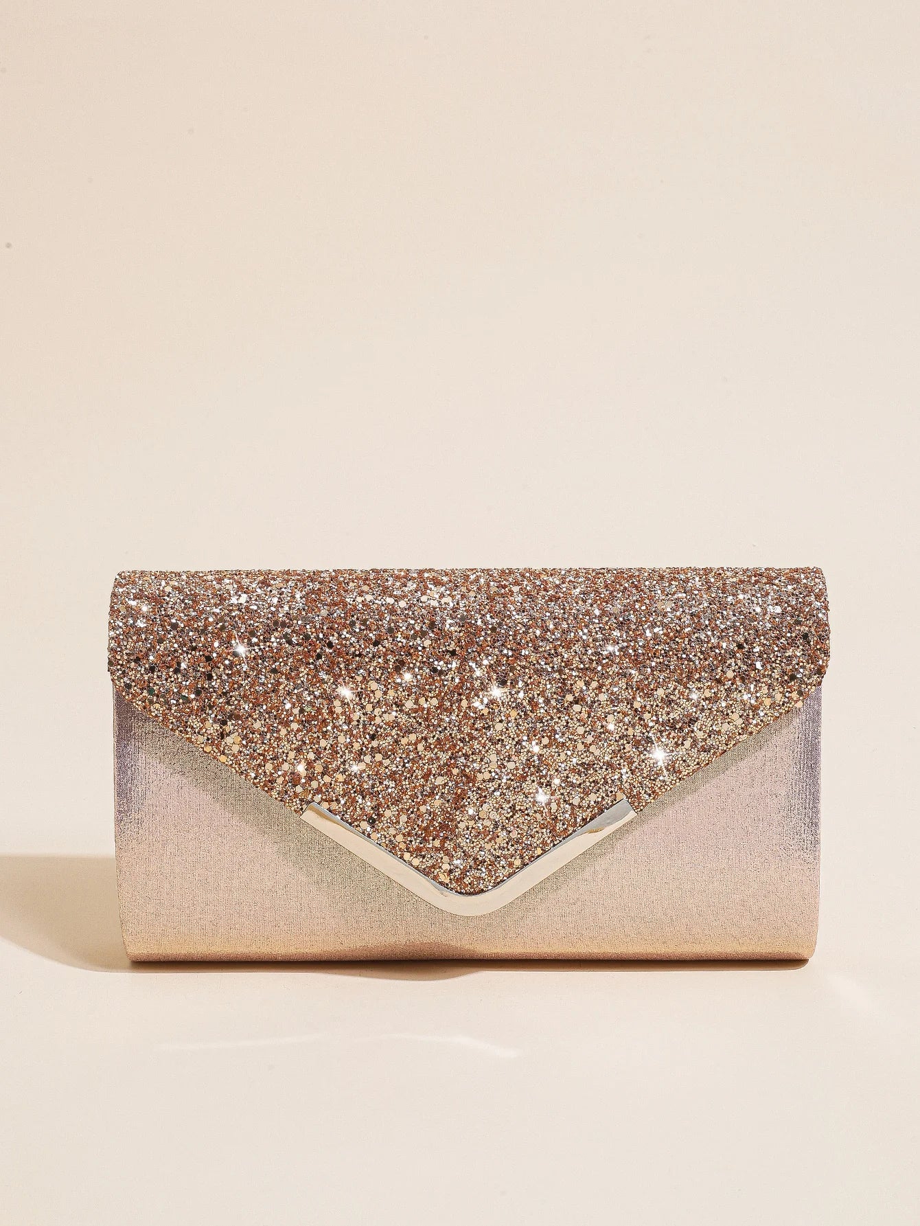 Casual Sequin Clutch Purse chain Shoulder Evening Envelope Cross Body Handbag Mssza