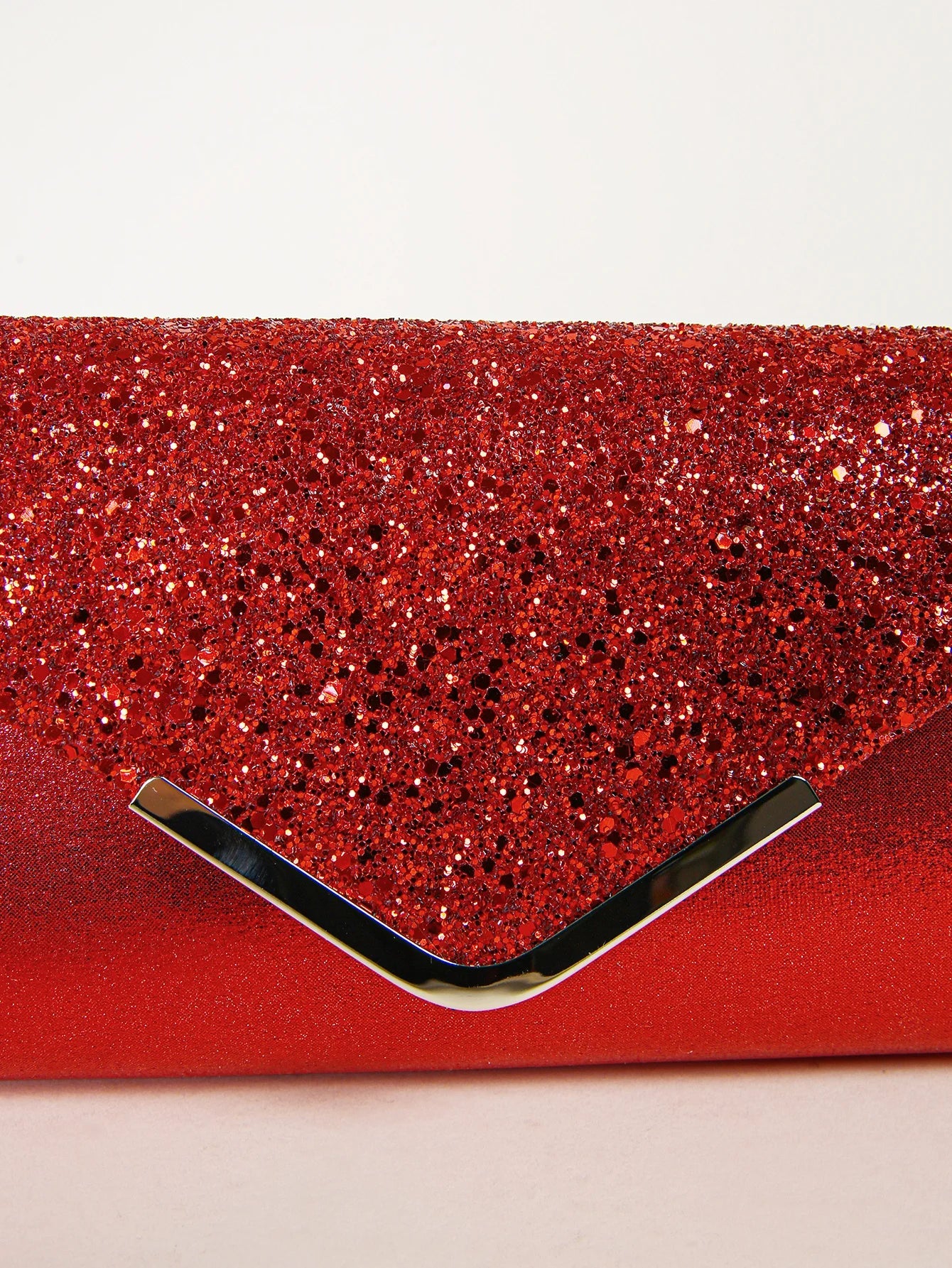 Casual Sequin Clutch Purse chain Shoulder Evening Envelope Cross Body Handbag Mssza