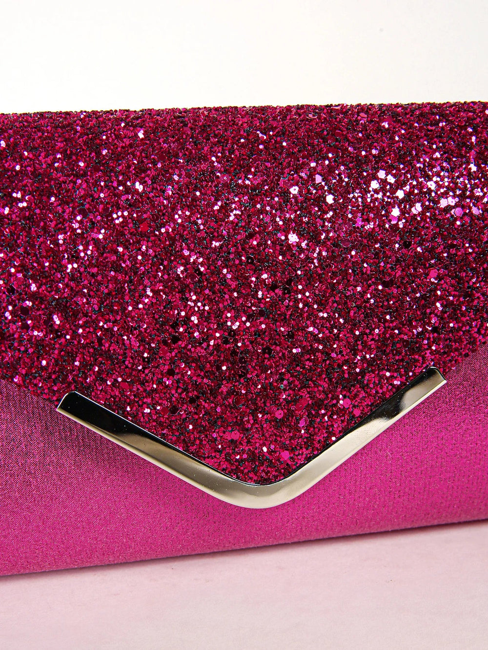 Casual Sequin Clutch Purse chain Shoulder Evening Envelope Cross Body Handbag Mssza