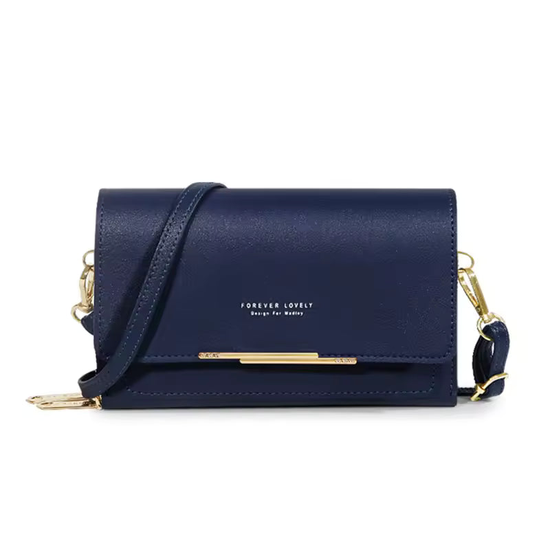 Casual Shoulder Mobile Phone Packet Multi Card Large Capacity Handbag Mssza