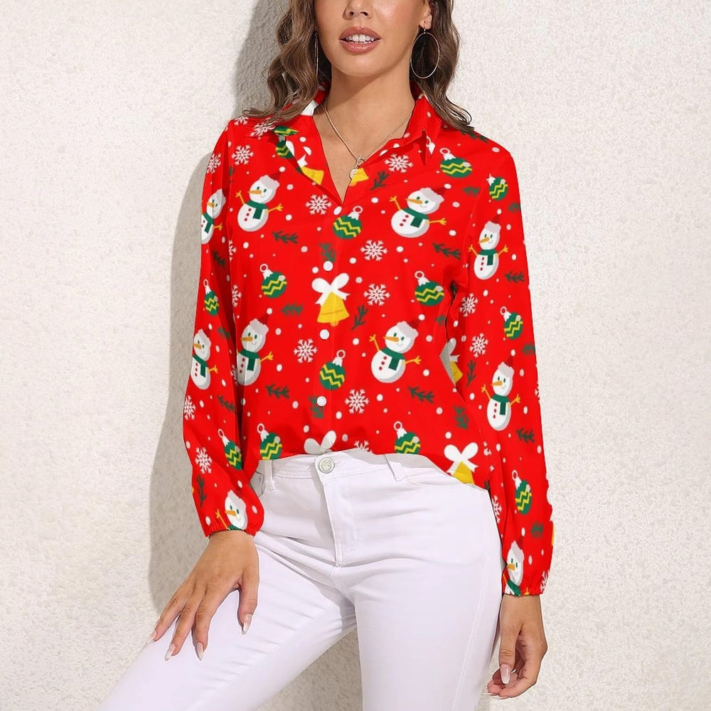 Casual Single Breasted Long Sleeve Regular Fit Oversized Shirt Mssza