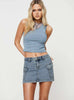 Casual Slim Fit Hip Wrapping Half length Medium Stretch Skirt Mssza