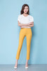 Casual Slim Skinny High Waist Elastic Ankle-length Pencil Pants Mssza