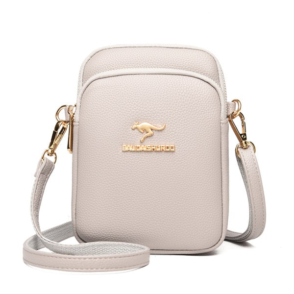 Casual Small Diagonal Pu Leather Shoulder Handbags Mssza