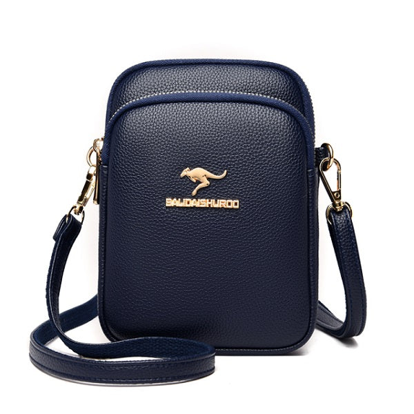 Casual Small Diagonal Pu Leather Shoulder Handbags Mssza