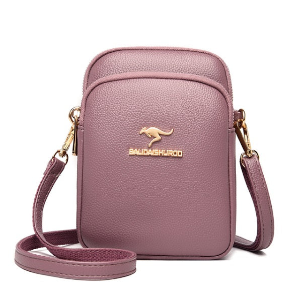 Casual Small Diagonal Pu Leather Shoulder Handbags Mssza
