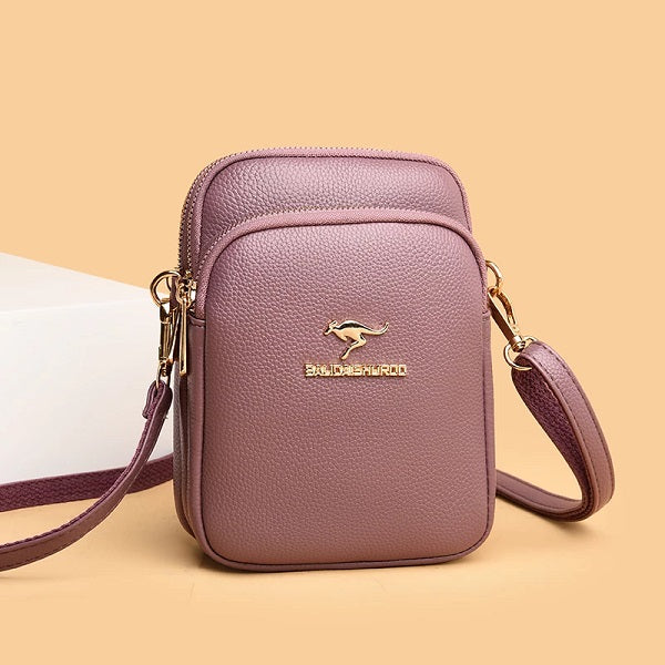 Casual Small Diagonal Pu Leather Shoulder Handbags Mssza