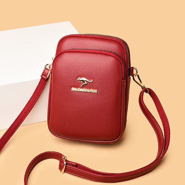 Casual Small Diagonal Pu Leather Shoulder Handbags Mssza