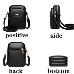 Casual Small Diagonal Pu Leather Shoulder Handbags Mssza