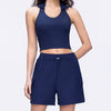Soft Bra And High Waisted Shorts 2 Piece Set Gym Tracksuit Mssza