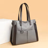 Casual Soft Leather Interior Slot Pocket Large Shopper Crossbody Messenger Bag Mssza