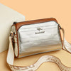 Casual Soft Leather Interior Slot Pocket Crossbody Bag Mssza
