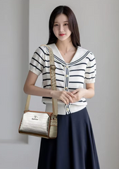 Casual Soft Leather Interior Slot Pocket Crossbody Bag Mssza