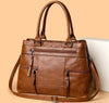 Casual Soft Leather One Shoulder Diagonal Cross Retro Pillow Handbag Mssza