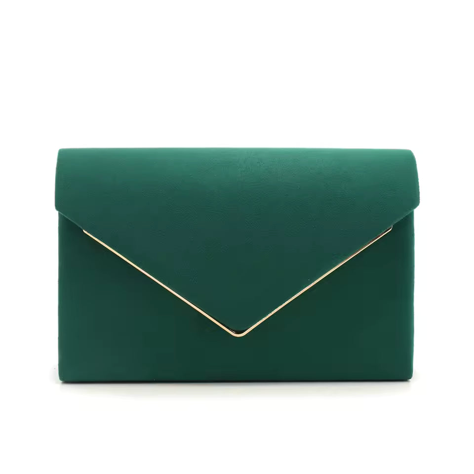 Casual Solid Arrival Envelope Shaped Cover With Chain Evening Shoulder Clutch Bags Mssza
