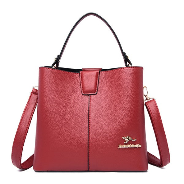 Casual Solid Color Simple Designer Shoulder Bag Mssza