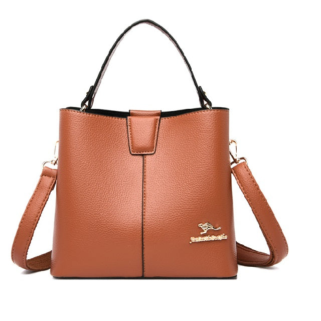 Casual Solid Color Simple Designer Shoulder Bag Mssza