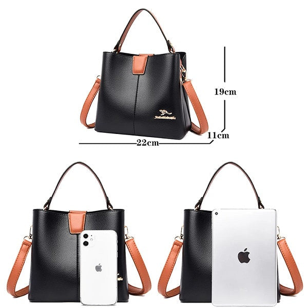 Casual Solid Color Simple Designer Shoulder Bag Mssza