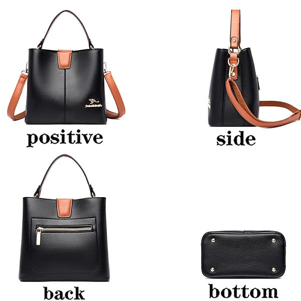 Casual Solid Color Simple Designer Shoulder Bag Mssza