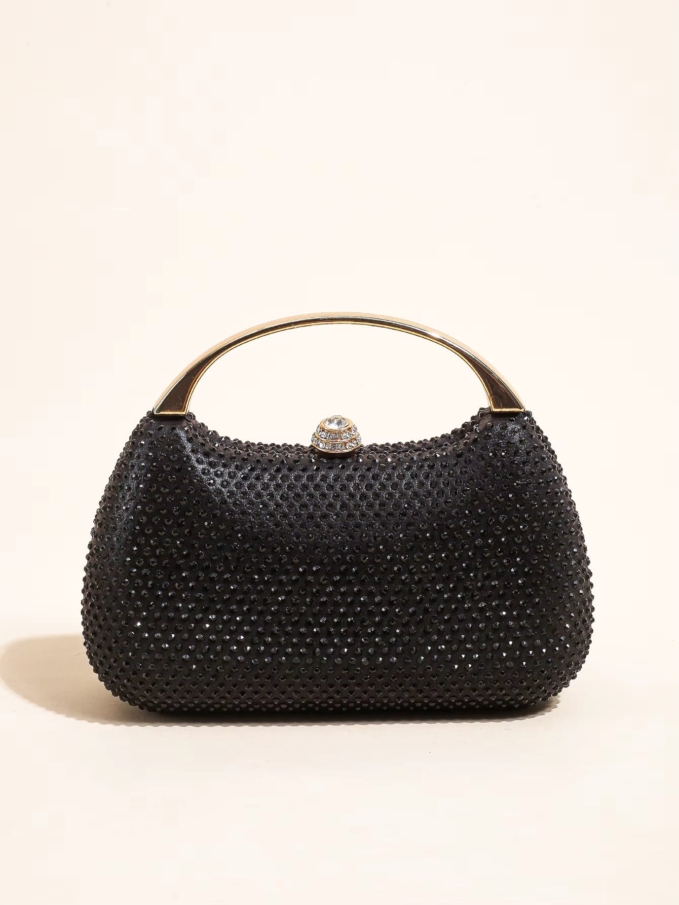 Casual Solid Diamond Handy Dinner Mini Clutch Bag Mssza