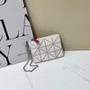 Elegant Solid Geometric Design Compact For Key Versatile Coin Card Storage Wallet Mssza