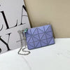 Elegant Solid Geometric Design Compact For Key Versatile Coin Card Storage Wallet Mssza